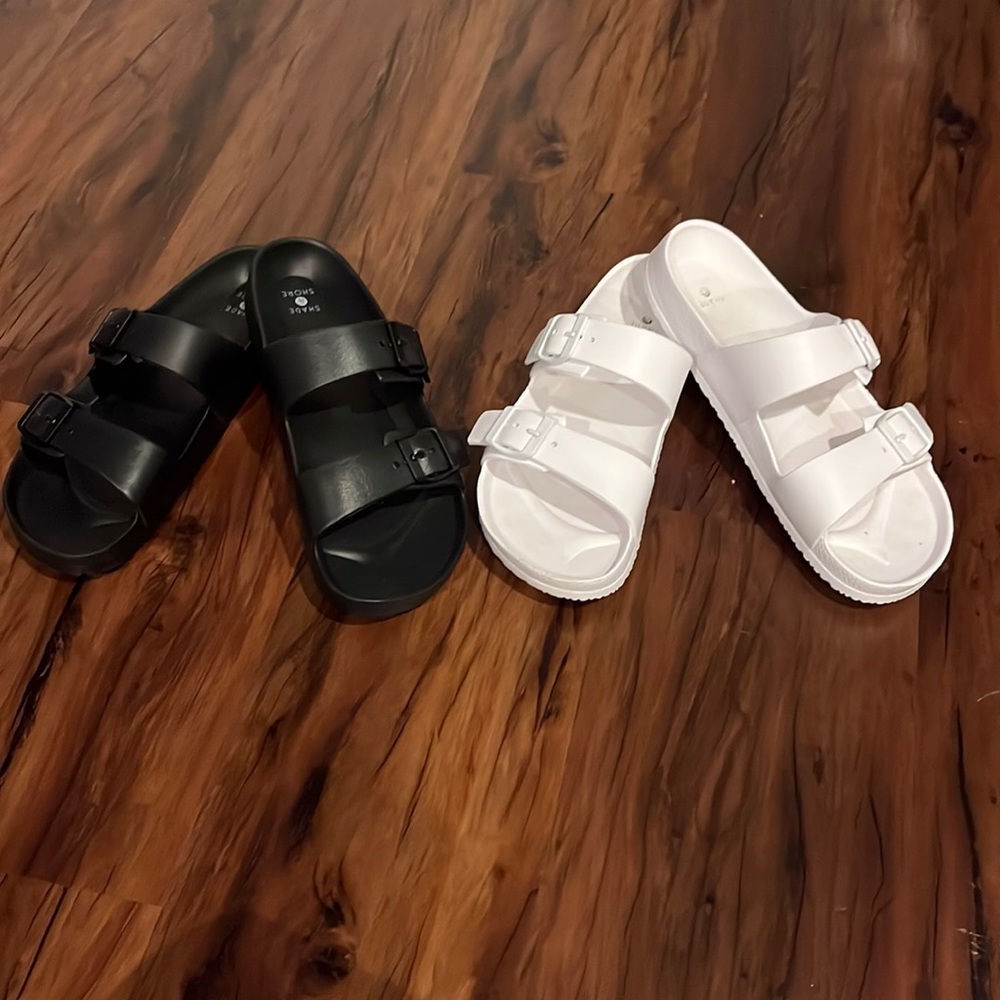 Women’s sandals two pairs size 9
